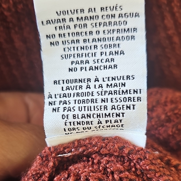 Ruby Rd. Rich Brown Crew Neck Sweater - Picture 6 of 6